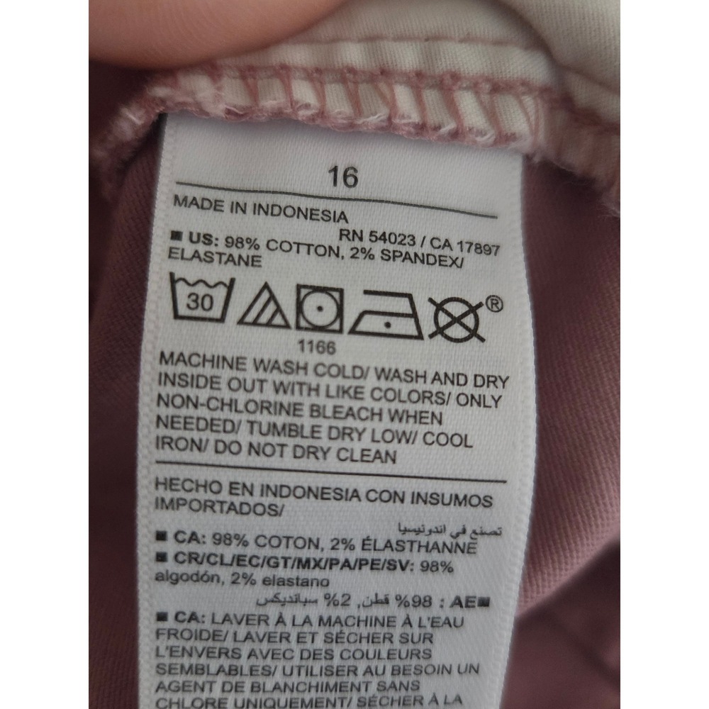 Old Navy Mauve Straight-Leg Trousers - Picture 6 of 8